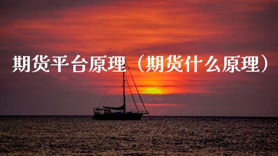 期货平台原理（期货什么原理）_https://www.cqckcrrc.com_原油期货_第1张