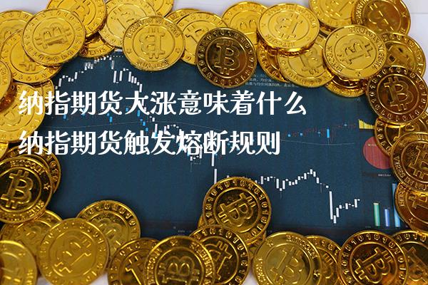 纳指期货大涨意味着什么 纳指期货触发熔断规则_https://www.cqckcrrc.com_纳指直播_第1张