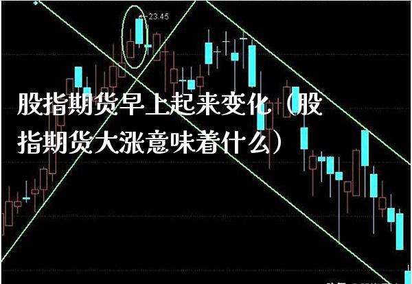 股指期货早上起来变化(股指期货大涨意味着什么)_道指直播_第1张_期货投资网 股指期货早上起来变化(股指期货大涨意味着什么)_https://www.cqckcrrc.com_道指直播_第1张