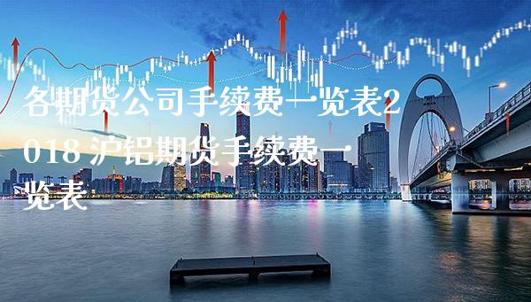 各期货公司手续费一览表2018 沪铝期货手续费一览表_https://www.cqckcrrc.com_恒生指数_第1张