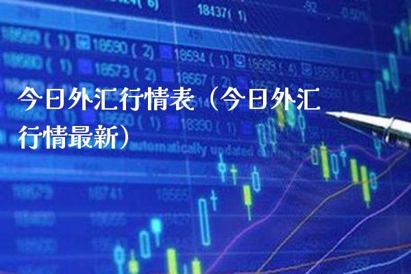 今日外汇行情表(今日外汇行情最新)_原油期货_第1张_期货投资网 今日外汇行情表(今日外汇行情最新)_https://www.cqckcrrc.com_原油期货_第1张