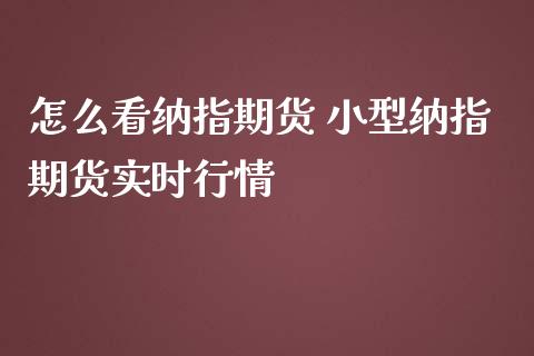怎么看纳指期货 小型纳指期货实时行情_纳指直播_第1张_期货投资网 怎么看纳指期货 小型纳指期货实时行情_https://www.cqckcrrc.com_纳指直播_第1张