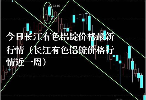 今日长江有色铝锭价格最新行情（长江有色铝锭价格行情近一周）_https://www.cqckcrrc.com_纳指直播_第1张