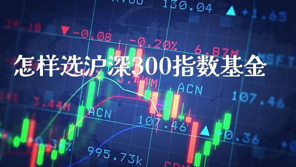 怎样选沪深300指数基金_https://www.cqckcrrc.com_黄金期货_第1张