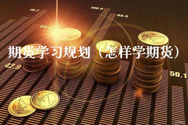 期货学习规划（怎样学期货）_https://www.cqckcrrc.com_基金理财_第1张