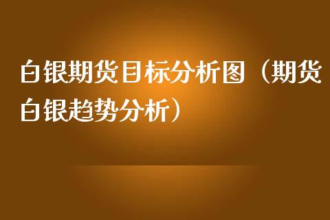 白银期货目标分析图（期货白银趋势分析）_https://www.cqckcrrc.com_原油期货_第1张