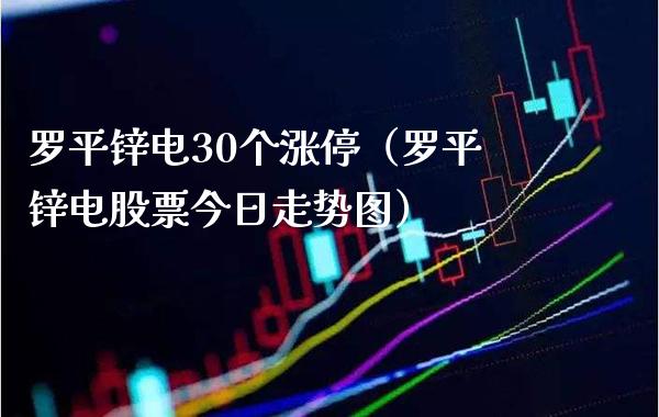 罗平锌电30个涨停（罗平锌电股票今日走势图）_https://www.cqckcrrc.com_原油期货_第1张