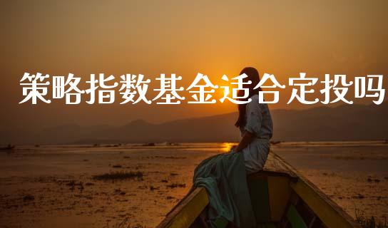 策略指数基金适合定投吗_https://www.cqckcrrc.com_道指直播_第1张