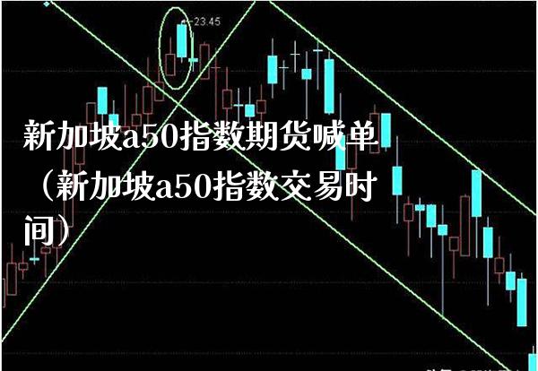 新加坡a50指数期货喊单（新加坡a50指数交易时间）_https://www.cqckcrrc.com_道指直播_第1张