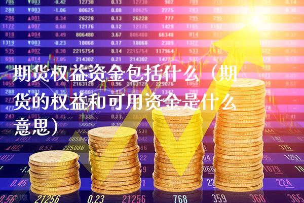 期货权益资金包括什么（期货的权益和可用资金是什么意思）_https://www.cqckcrrc.com_恒生指数_第1张