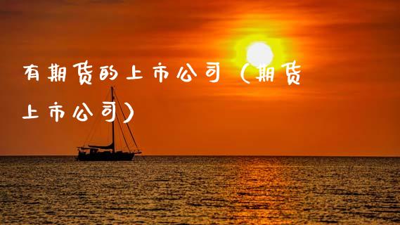 有期货的上市公司（期货 上市公司）_https://www.cqckcrrc.com_国际期货_第1张