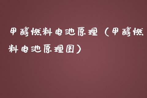 甲醇燃料电池原理(甲醇燃料电池原理图)_恒生指数_第1张_期货投资网 甲醇燃料电池原理(甲醇燃料电池原理图)_https://www.cqckcrrc.com_恒生指数_第1张