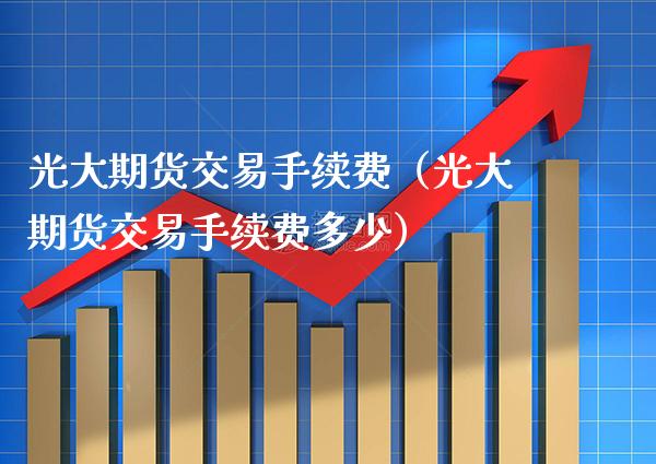 光大期货交易手续费（光大期货交易手续费多少）_https://www.cqckcrrc.com_恒生指数_第1张