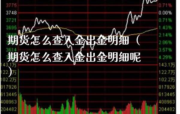 期货怎么查入金出金明细(期货怎么查入金出金明细呢)_恒生指数_第1张_期货投资网 期货怎么查入金出金明细(期货怎么查入金出金明细呢)_https://www.cqckcrrc.com_恒生指数_第1张