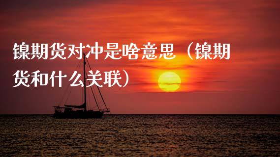 镍期货对冲是啥意思（镍期货和什么关联）_https://www.cqckcrrc.com_期货开户_第1张